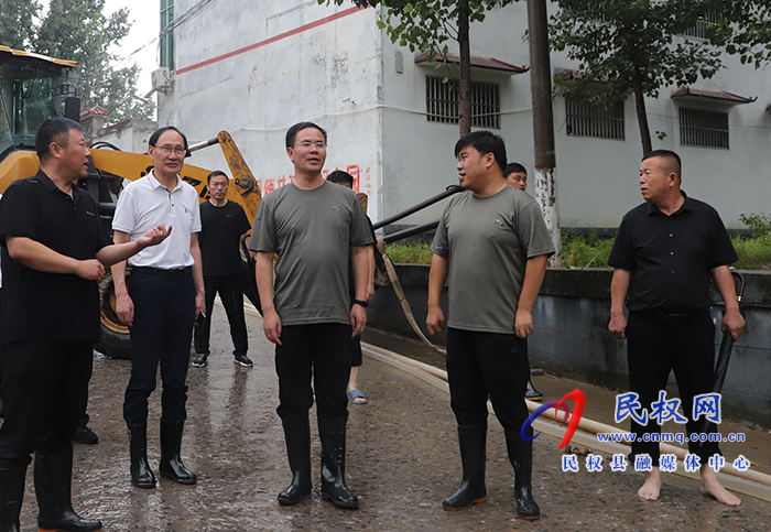縣委副書記、代縣長王景義到部分鄉(xiāng)鎮(zhèn)查看防汛備汛工作開展情況