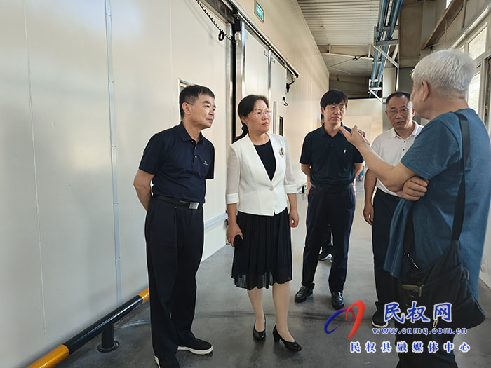 縣委書記王靜嫻拜訪中國制冷空調(diào)工業(yè)協(xié)會理事長、合肥通用機(jī)電產(chǎn)品檢測院院長李江