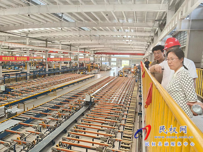 縣委書記王靜嫻帶隊(duì)赴江西上饒華嘉鋁業(yè)有限公司招商考察