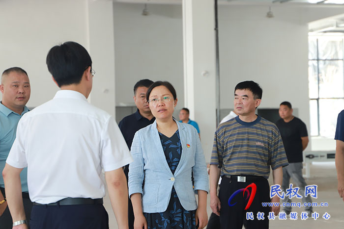 縣委書記王靜嫻調(diào)研重點(diǎn)項(xiàng)目建設(shè)情況
