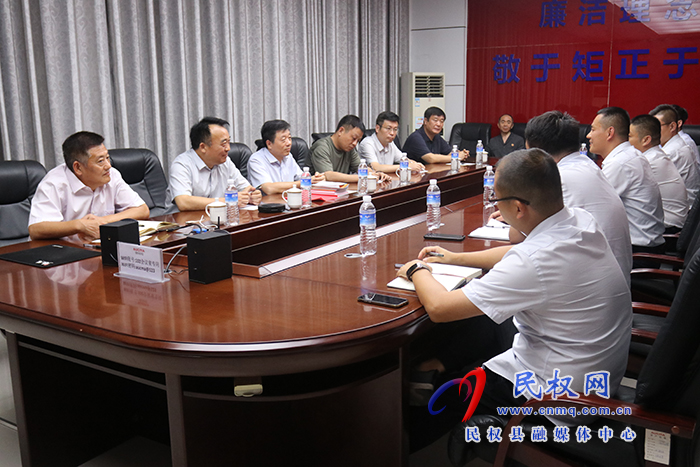 縣委常委、政法委書記陳鴻志帶隊(duì)開展政法系統(tǒng)“進(jìn)企業(yè)、護(hù)權(quán)益、優(yōu)環(huán)境、促發(fā)展”專題調(diào)研活動(dòng)