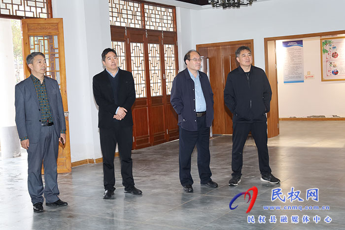 靈寶市考察團到民考察全域土地綜合整治工作