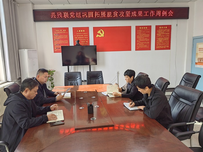 縣殘聯(lián)召開鞏固拓展脫貧攻堅成果推進(jìn)會