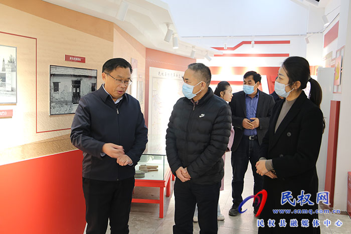 市委宣傳部到民調(diào)研愛國主義教育基地建設工作