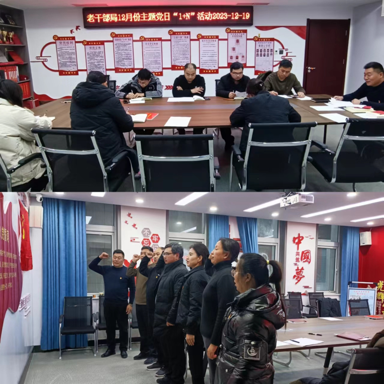 民權(quán)縣委老干部局開展12月份主題黨日“1+N”活動(dòng)