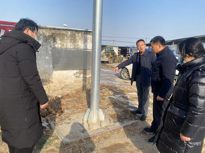 縣財政局實地查驗部分國道省道公路安全設施精細化提升工程項目