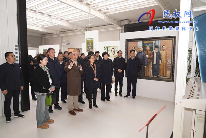 民權(quán)黨政考察團赴天津市武清區(qū)參觀考察
