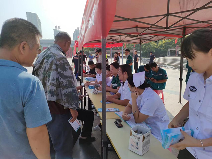衛(wèi)健委組織中醫(yī)院開展“世界急救日”主題活動(dòng)