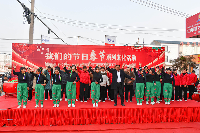 民權(quán)縣人和鎮(zhèn)：舉辦“我們的節(jié)日·春節(jié)” 文藝匯演歡歡喜喜過大年