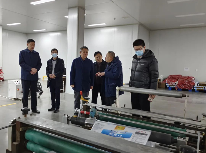 市委宣傳部副部長、二級巡視員劉道明到我縣調(diào)研指導(dǎo)印刷企業(yè)管理工作