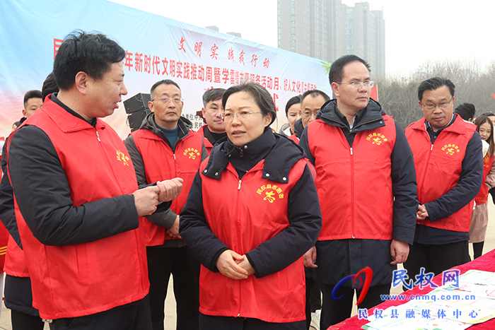 民權(quán)縣2024年新時代文明實踐推動周暨學雷鋒志愿服務(wù)活動月、好人文化周主題活動啟動