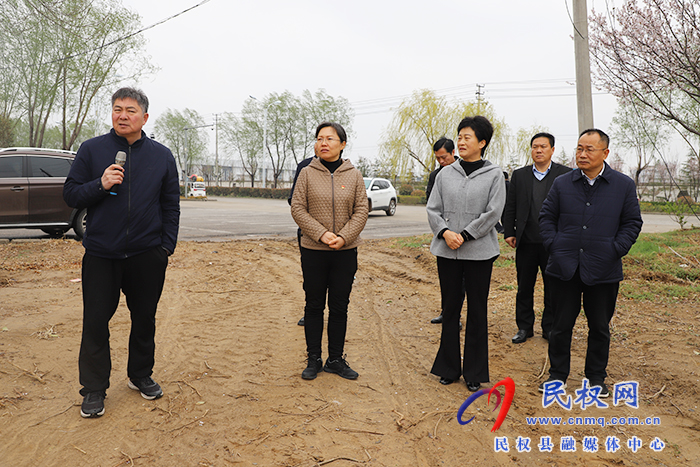 縣委書記王靜嫻調(diào)研重點項目建設工作