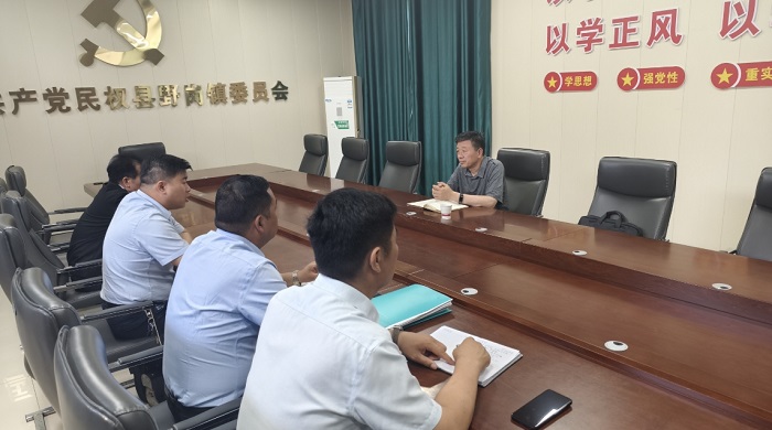 縣委常委、政法委書記陳鴻志到野崗鎮(zhèn)調(diào)研指導(dǎo)安全穩(wěn)定工作