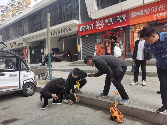 縣財(cái)政局聯(lián)合查驗(yàn)民權(quán)縣丁香路、曙光路、迎賓大道等十條城區(qū)道路工程第二標(biāo)段