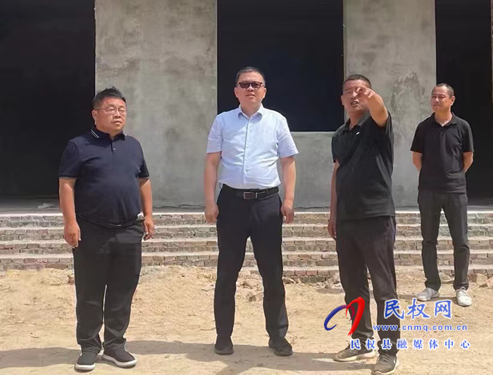 副縣長張志剛到褚廟鄉(xiāng)調研督導軟弱渙散村整頓及“三夏”生產工作