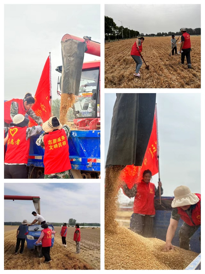 民權(quán)縣婦聯(lián)組織巾幗志愿者助力秸稈禁燒及“三夏”生產(chǎn)