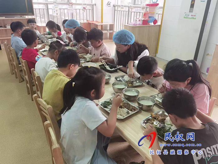 民權(quán)縣第一實驗幼兒園南華分園第一屆家長委員會成立儀式暨伙委會膳食評價活動