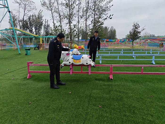 民權(quán)縣文化廣電和旅游局開展景區(qū)、游樂場所安全生產(chǎn)督導專項行動