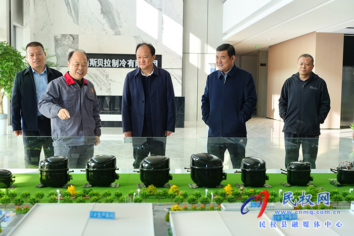 睢陽高新區(qū)考察團到民參觀考察