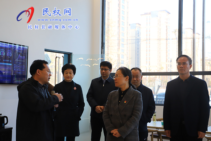 縣委書記王靜嫻調(diào)研市政項目建設(shè)工作