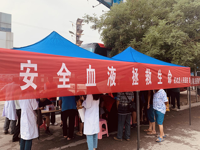 民權(quán)縣衛(wèi)健委組織開展2024年“世界獻血者日”宣傳活動
