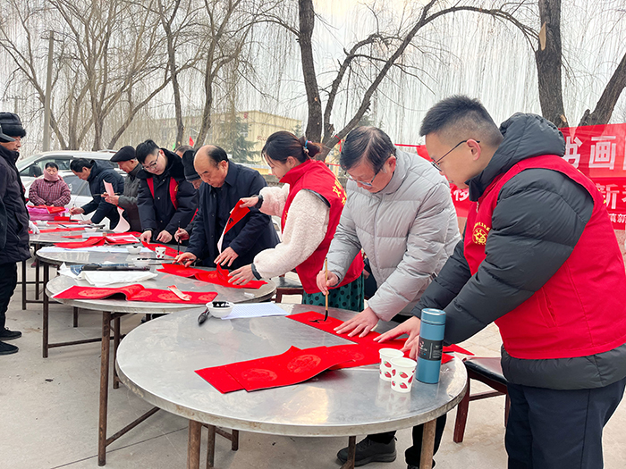 白云寺鎮(zhèn)舉辦移風(fēng)易俗“迎新春”義寫春聯(lián)活動