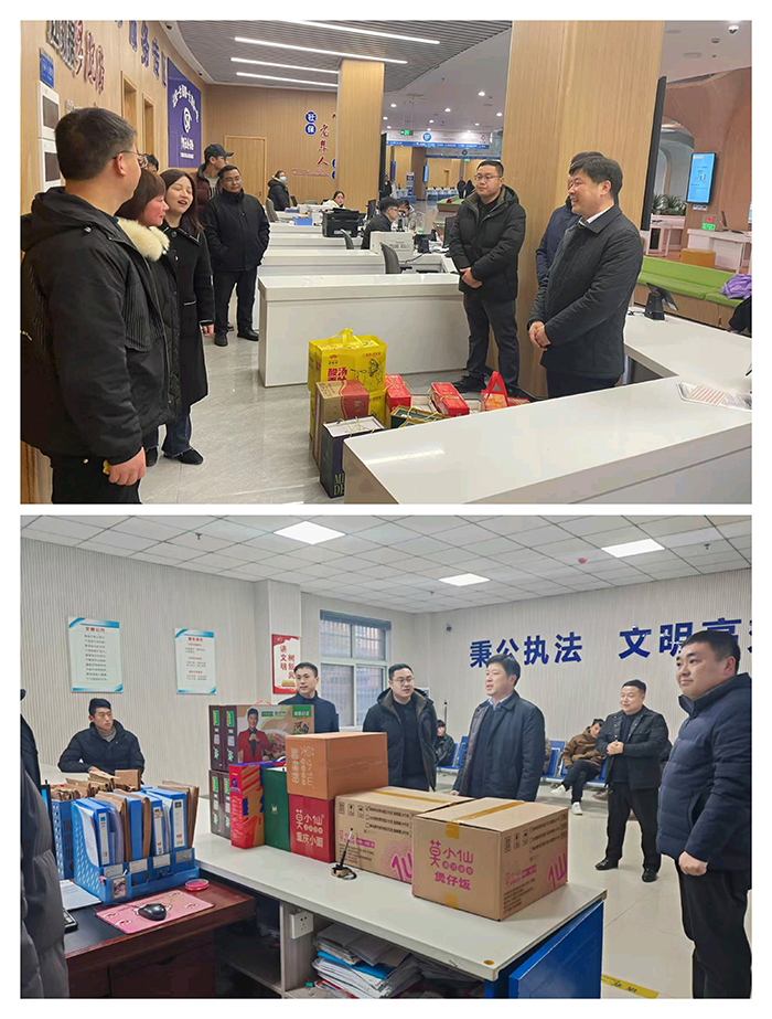 人社局黨組到人社服務(wù)窗口開展節(jié)日慰問活動