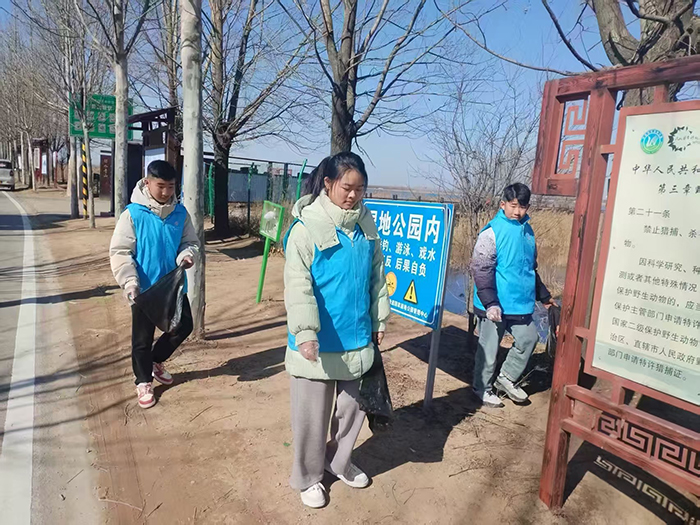 民權(quán)：守護(hù)黃河濕地 志愿者在行動(dòng)