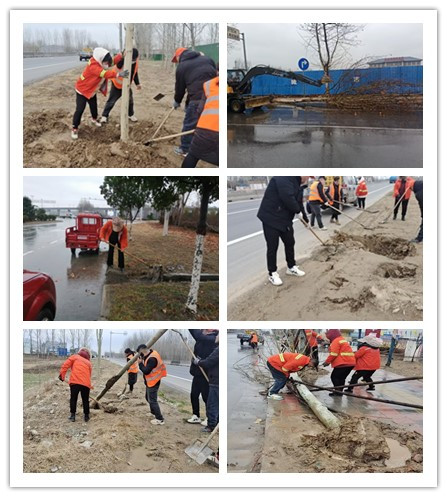 民權(quán)縣公路事業(yè)發(fā)展中心 全力保障惡劣天氣下干線公路通行安全