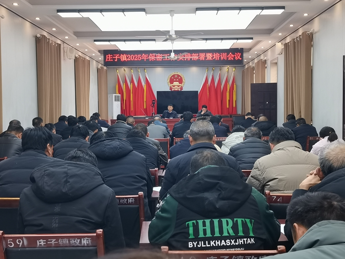 莊子鎮(zhèn)召開2025年保密工作安排部署暨培訓會議