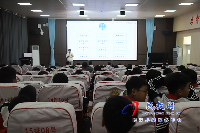 我縣舉行2025年＂陽光護(hù)苗＂公益課進(jìn)校園活動