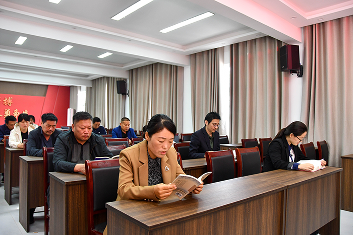書香人和，共赴閱讀之約——民權(quán)縣人和鎮(zhèn)舉辦世界讀書日交流會(huì)