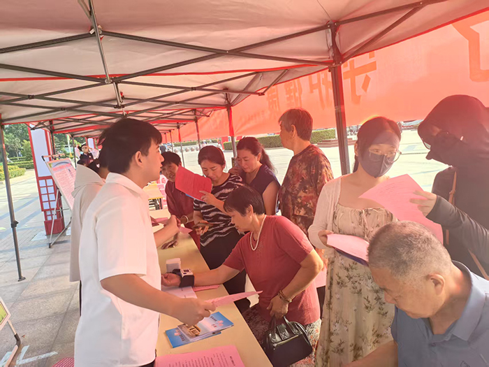 民權(quán)縣中醫(yī)院積極開展 “誠信宣傳月”宣傳活動(dòng)